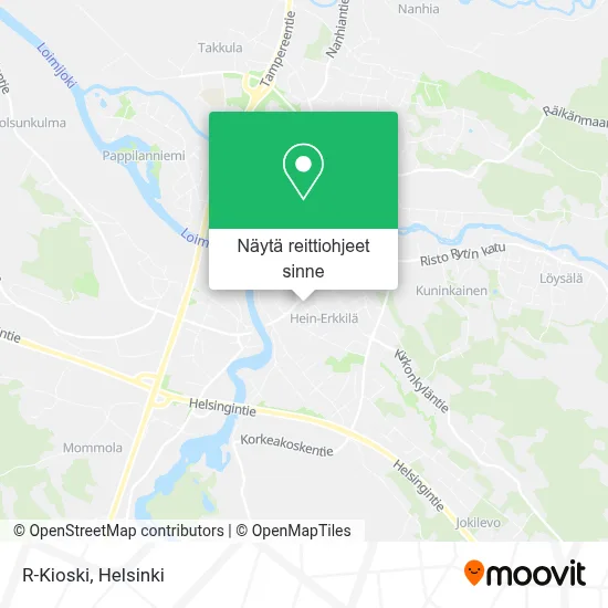 R-Kioski kartta