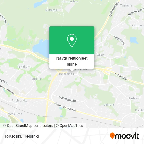 R-Kioski kartta