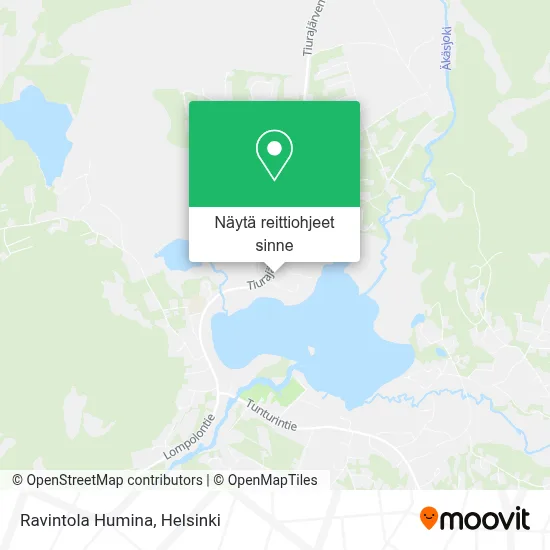 Ravintola Humina kartta