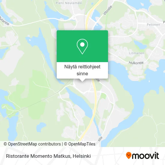 Ristorante Momento Matkus kartta