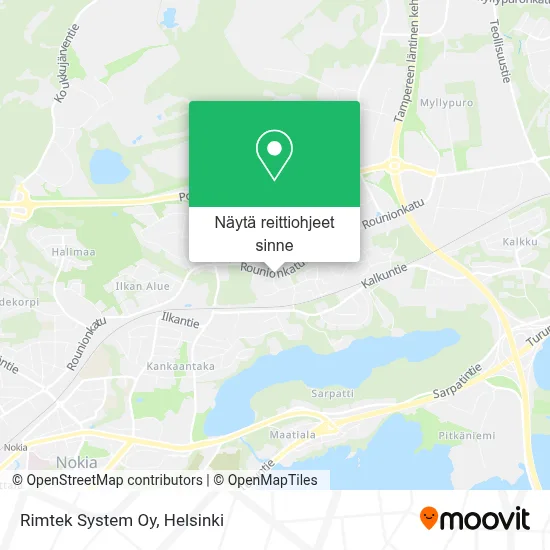 Rimtek System Oy kartta