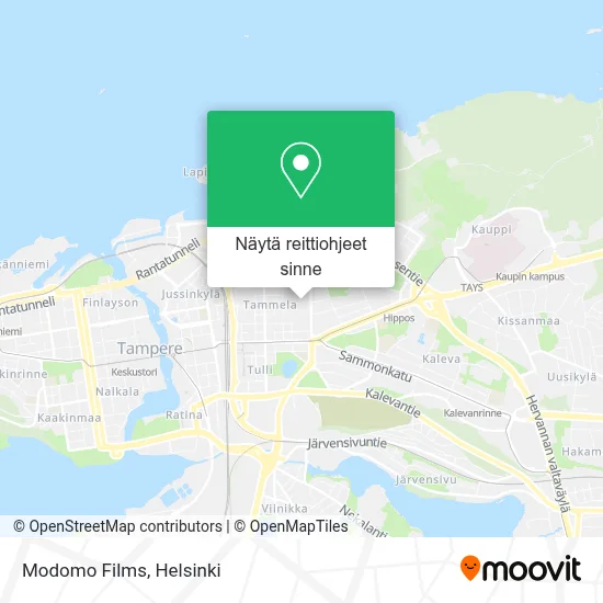 Modomo Films kartta