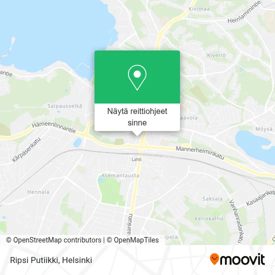 Ripsi Putiikki kartta