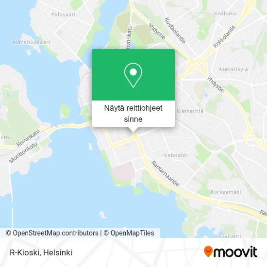 R-Kioski kartta