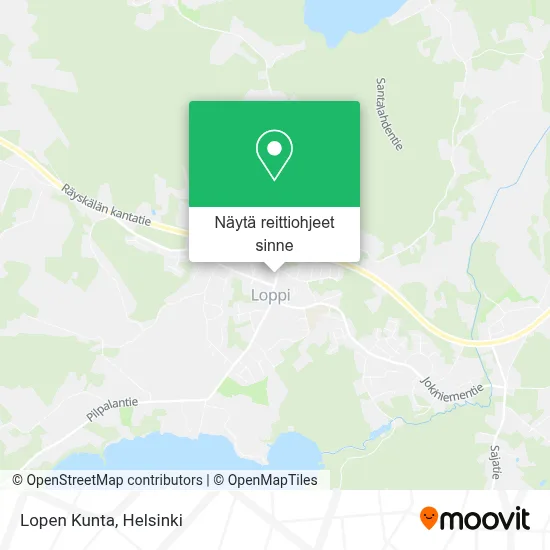 Lopen Kunta kartta
