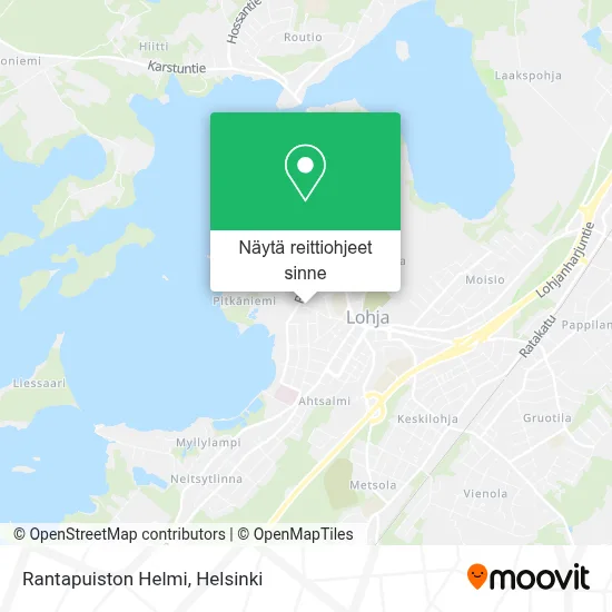 Rantapuiston Helmi kartta