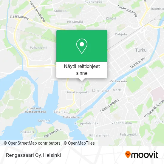Rengassaari Oy kartta