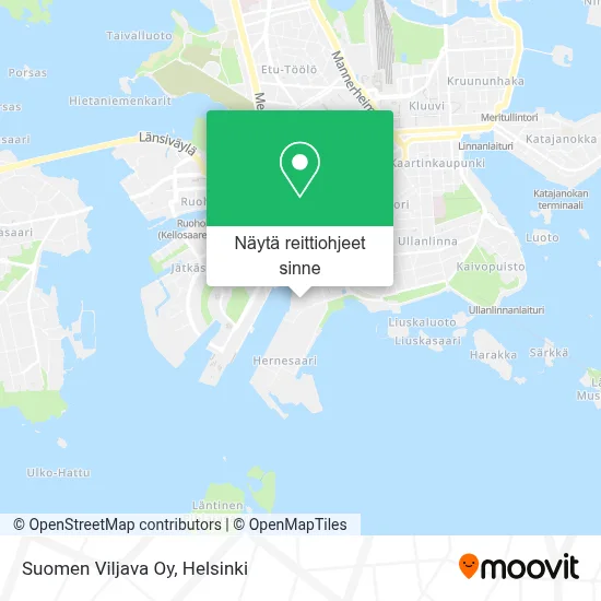 Suomen Viljava Oy kartta