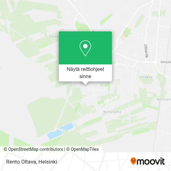 Rento Oltava kartta