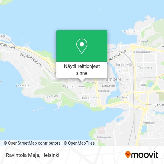 Ravintola Maja kartta