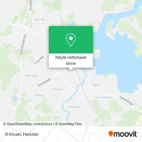 R-Kioski kartta