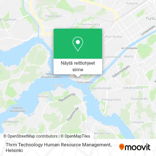 Thrm Technology Human Resource Management kartta