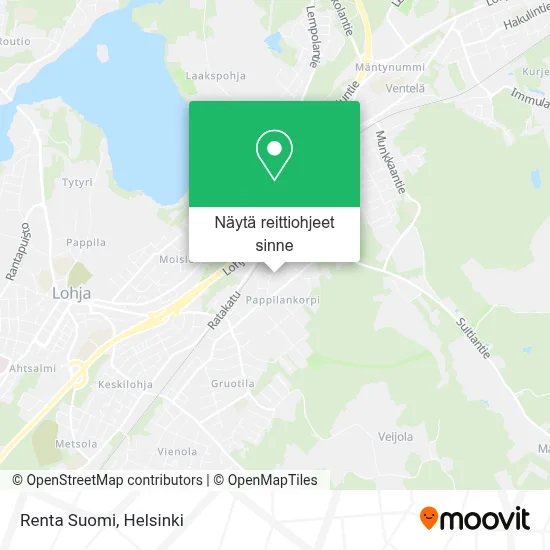 Renta Suomi kartta