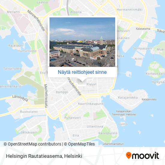 Helsingin Rautatieasema kartta