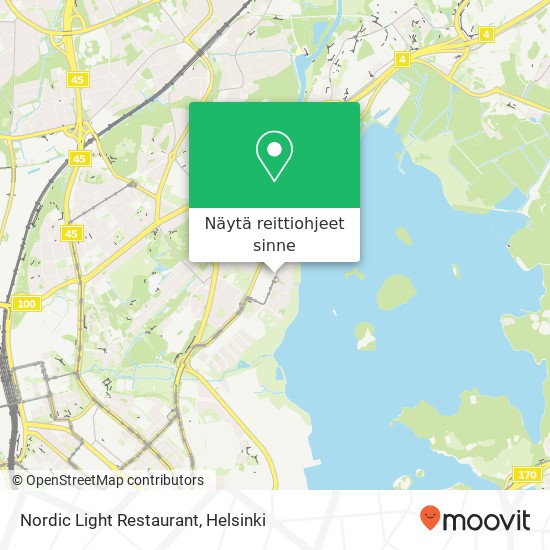 Nordic Light Restaurant kartta