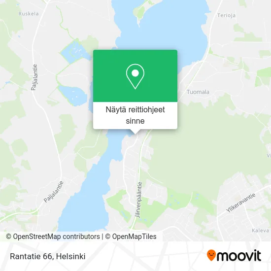 Rantatie 66 kartta