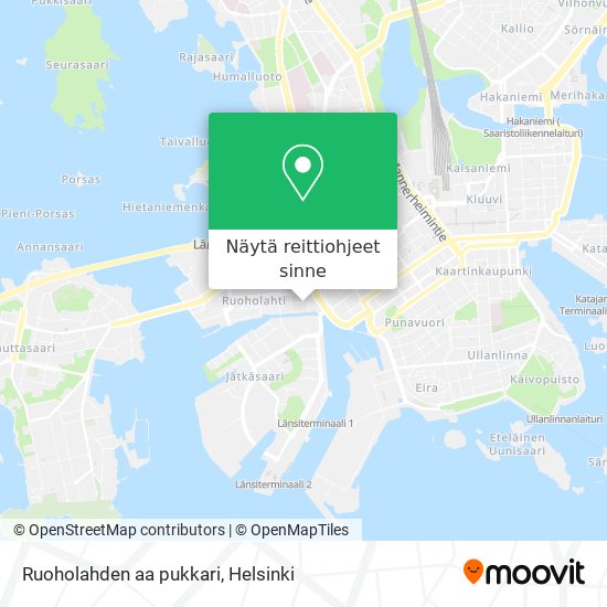 Ruoholahden aa pukkari kartta