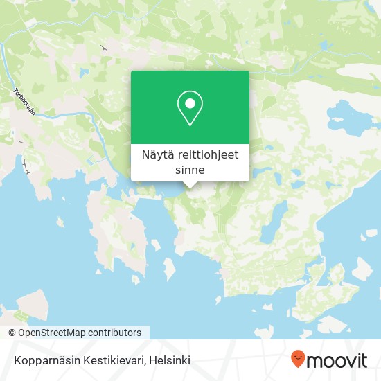 Kopparnäsin Kestikievari kartta