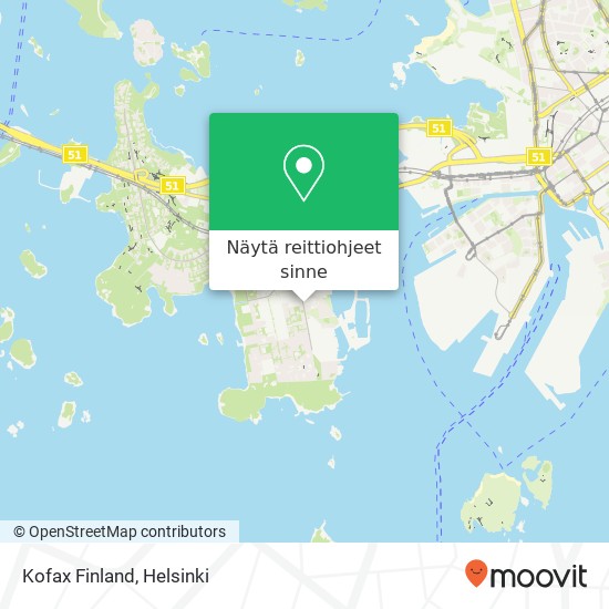 Kofax Finland kartta