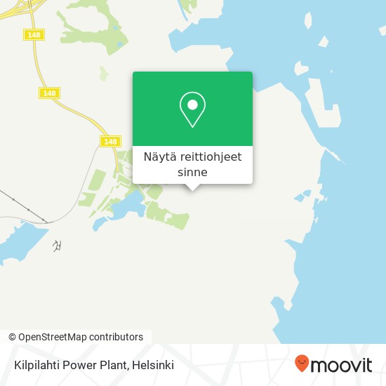 Kilpilahti Power Plant kartta