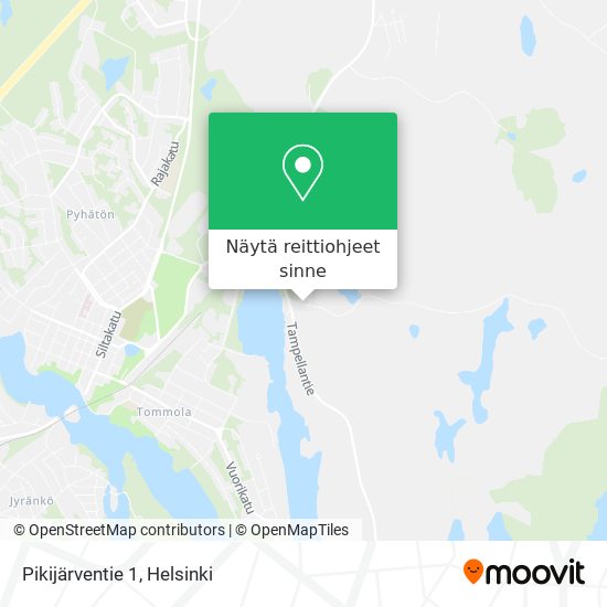 Pikijärventie 1 kartta