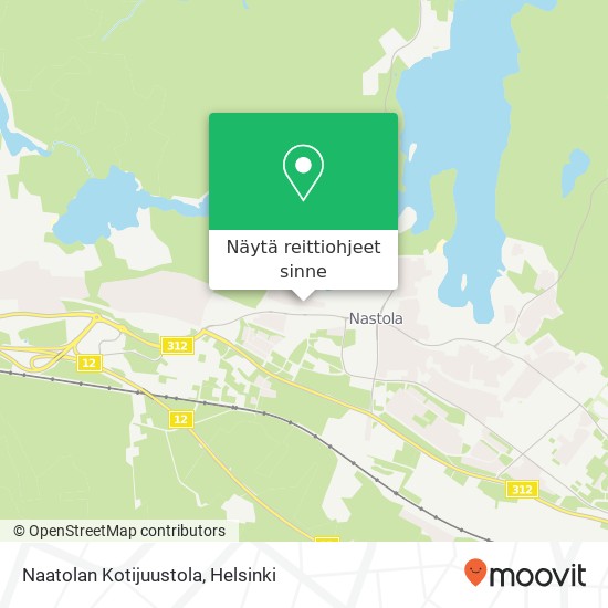 Naatolan Kotijuustola kartta