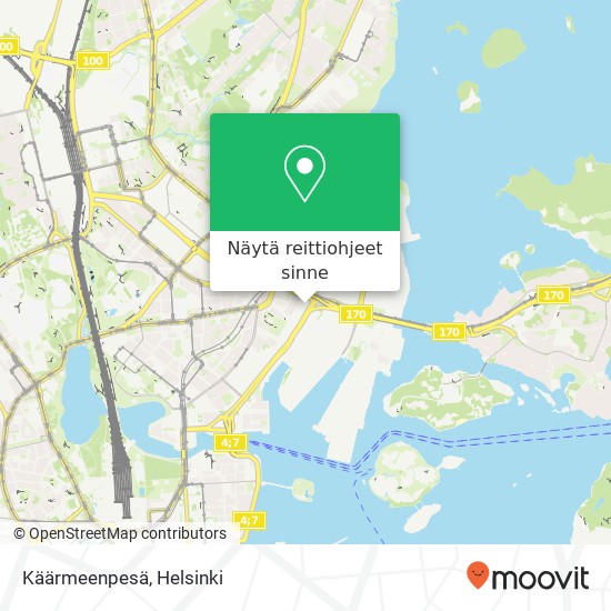 Käärmeenpesä kartta