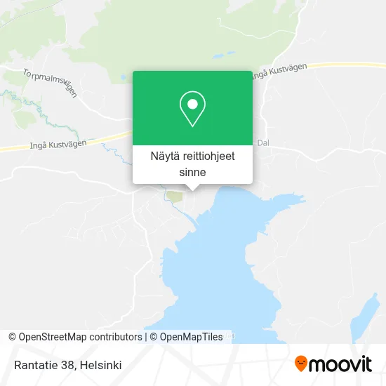 Rantatie 38 kartta