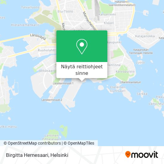 Birgitta Hernesaari kartta