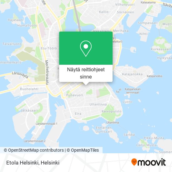 Etola Helsinki kartta