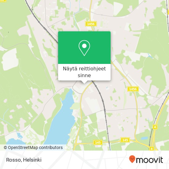 Rosso, Sibeliuksenkatu 19 FI-04400 Järvenpää kartta