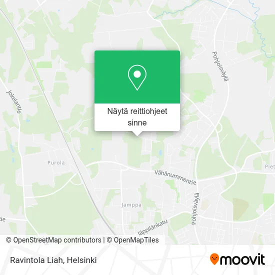 Ravintola Liah kartta