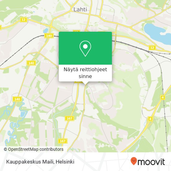 Kauppakeskus Maili kartta