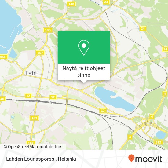 Lahden Lounaspörssi, Pitkäkatu 17 FI-15150 Lahti kartta