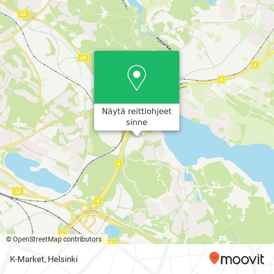 K-Market, Kauppiaankatu 1 FI-15160 Lahti kartta