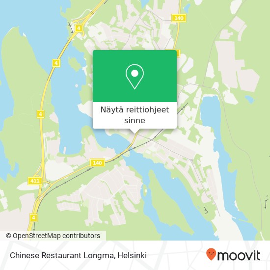 Chinese Restaurant Longma, Kauppakatu 18 FI-18100 Heinola kartta