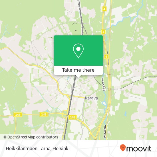 Heikkilänmäen Tarha kartta