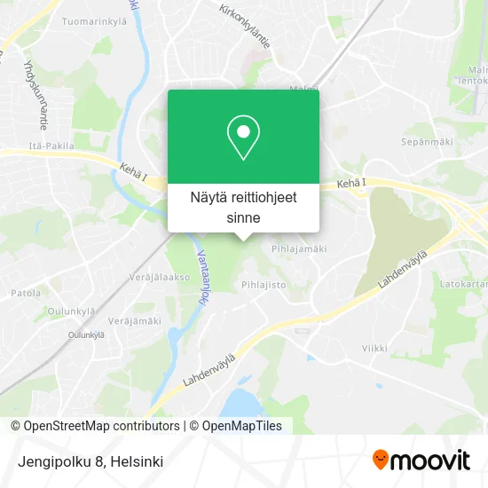 Jengipolku 8 kartta
