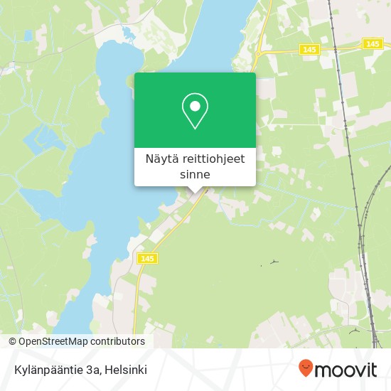 Kylänpääntie 3a kartta