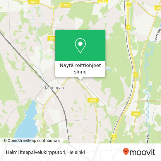 Helmi itsepalvelukirpputori kartta