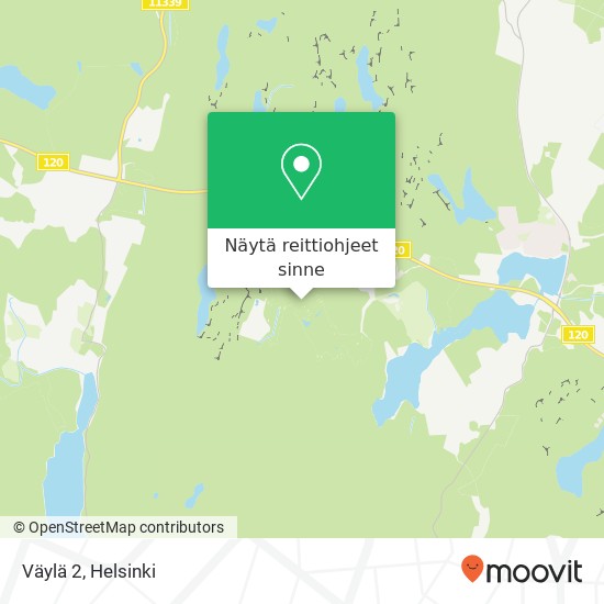 Väylä 2 kartta