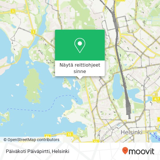 Päiväkoti Päiväpirtti kartta