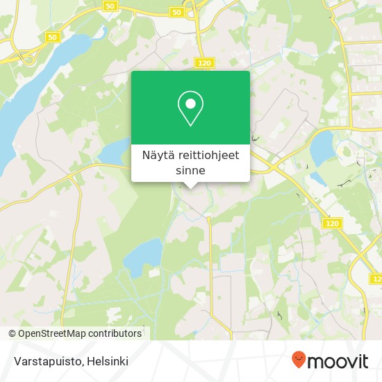 Varstapuisto kartta