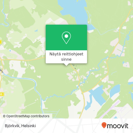 Björkvik kartta