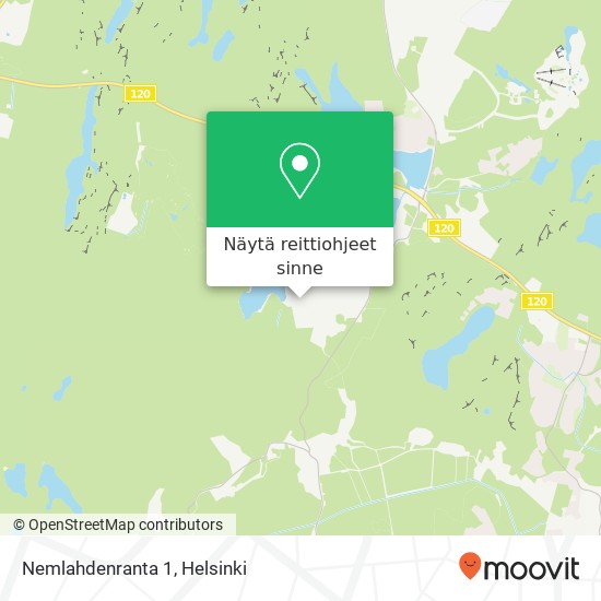 Nemlahdenranta 1 kartta