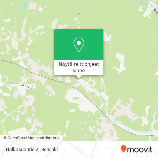 Halkosuontie 2 kartta