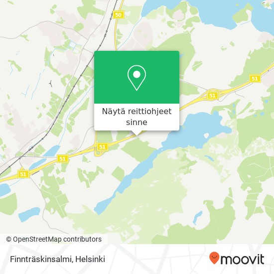 Finnträskinsalmi kartta