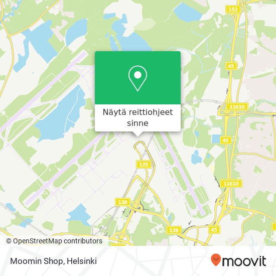 Moomin Shop kartta