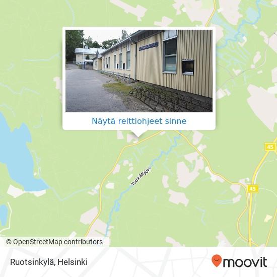 Ruotsinkylä kartta