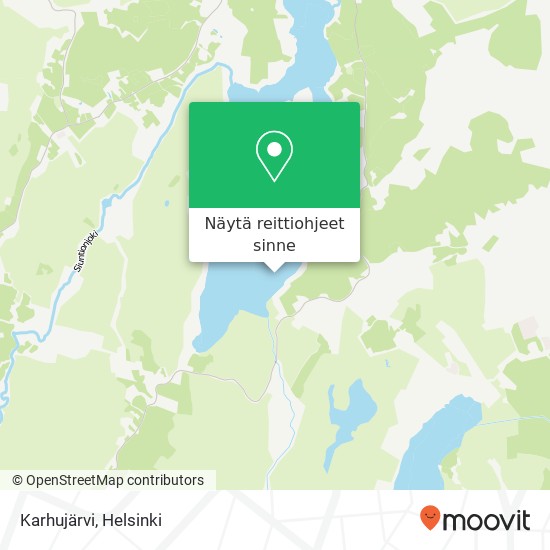 Karhujärvi kartta